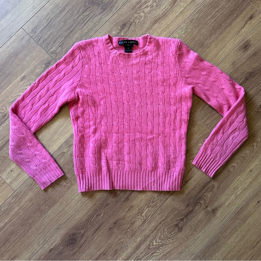 Black label Ralph Lauren cashmere sweater